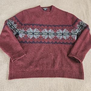 Vintage Eddie Bauer Wool Crewneck Sweater